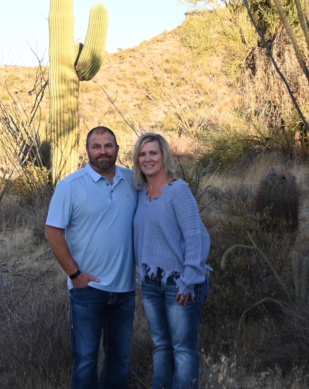 Jana Martin and Eric Dean, owner of Heartfelt Transitions